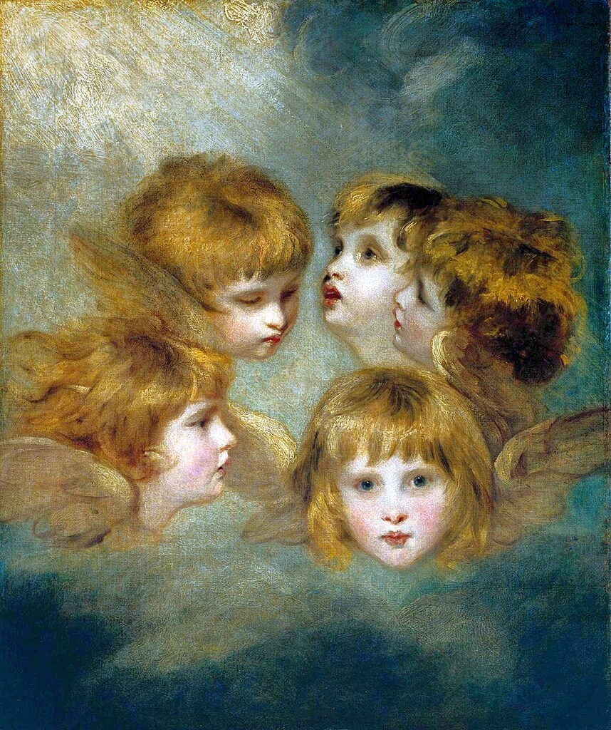 Una testa di cherubino in diverse viste - Tate, Londra